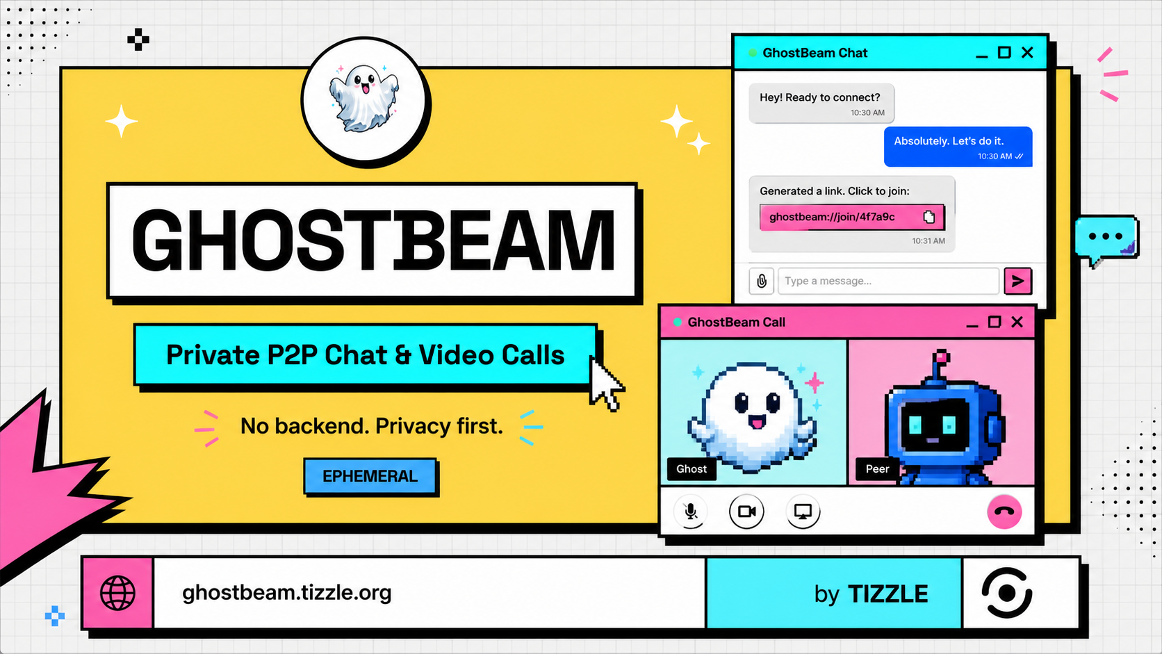 GhostBeam Now Supports P2P Video Calls