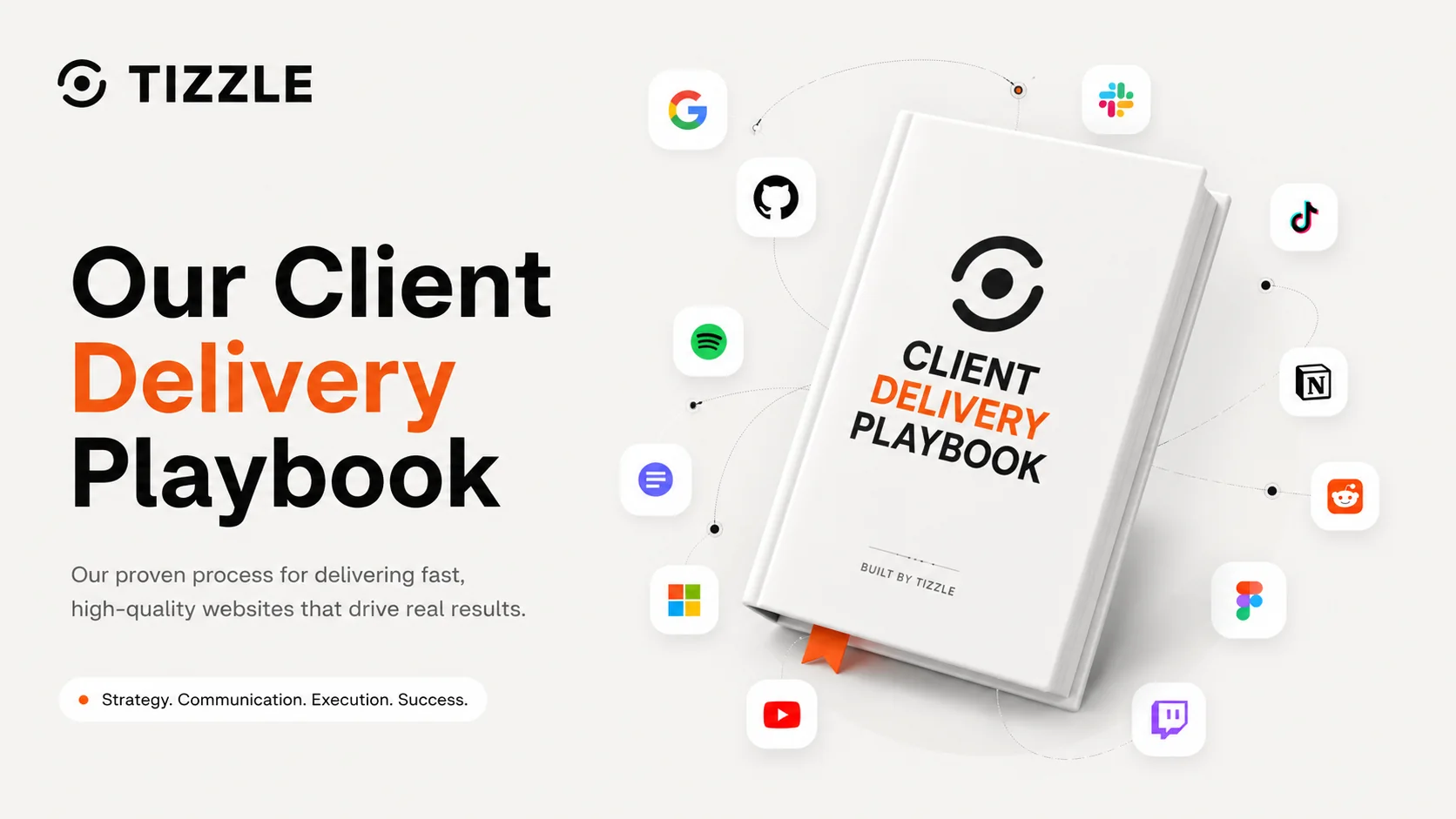 Our Client Delivery Playbook editorial cover