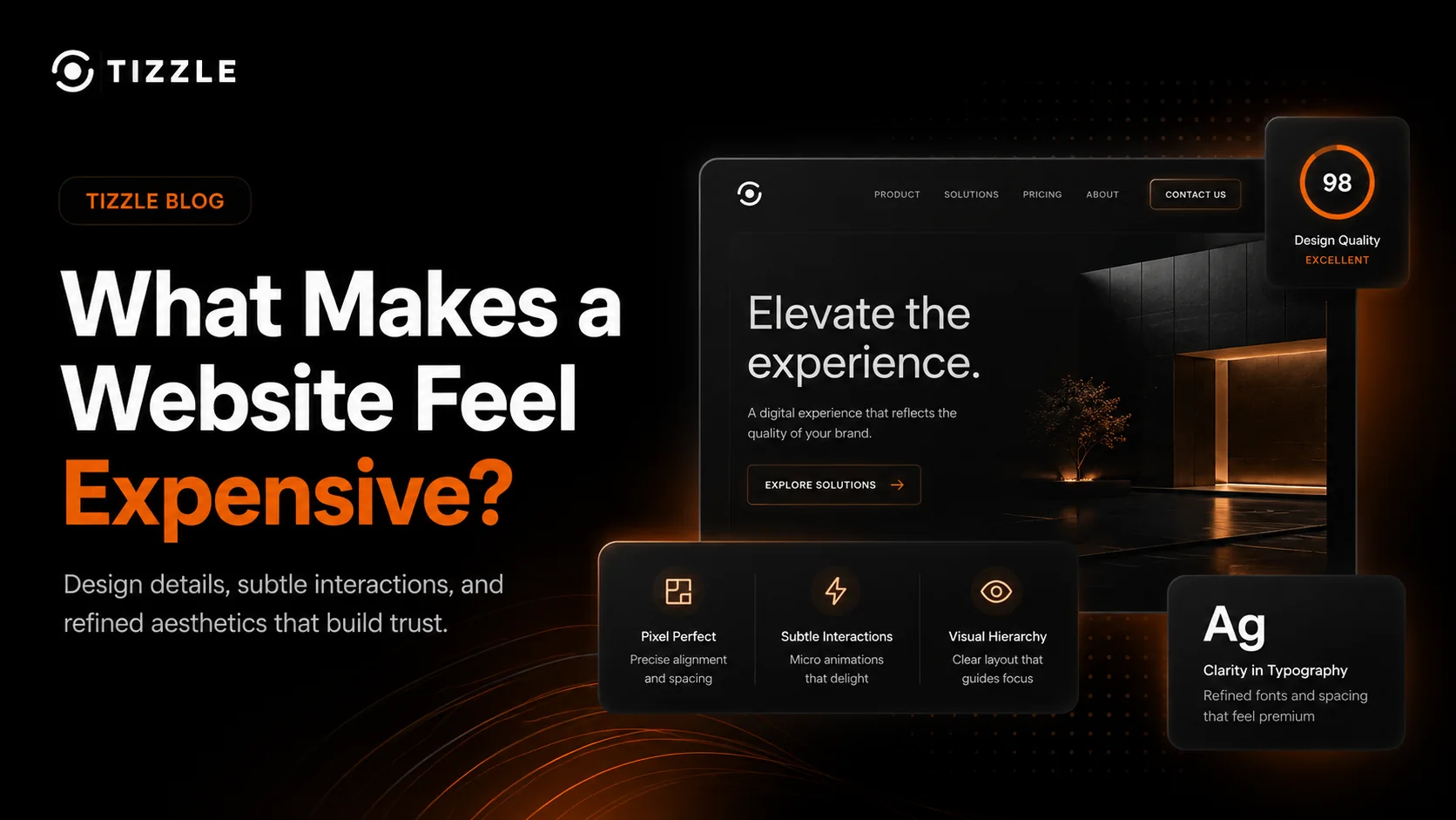 What Makes a Website Feel Expensive? editorial cover